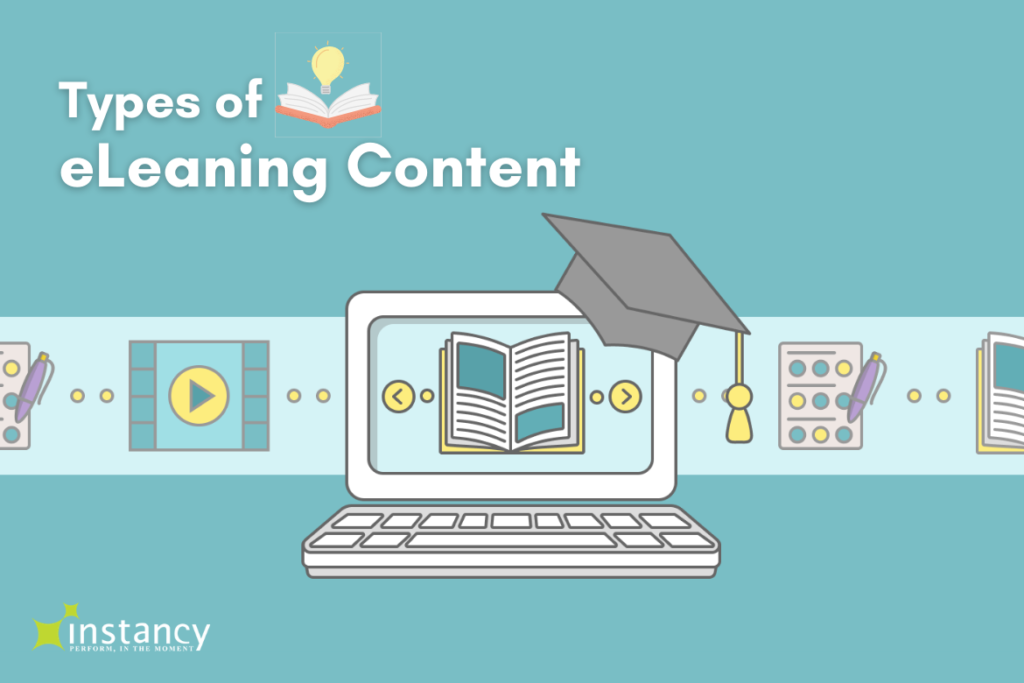 eLeaning content types- Instancy