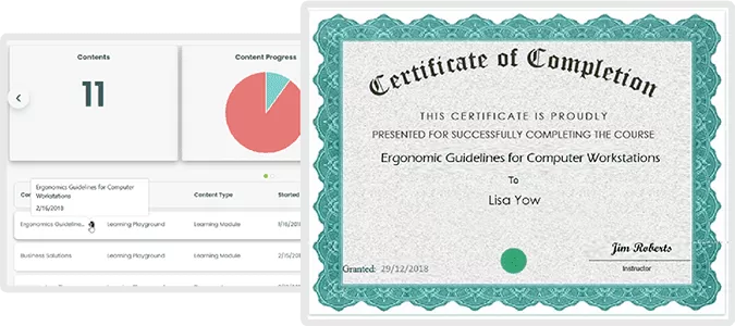 Learning Management System Certificate Editor