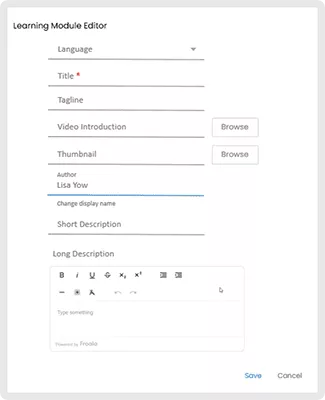 Meta-data Editors