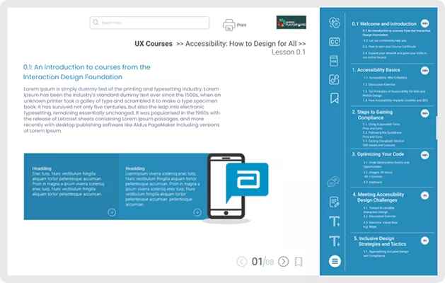 Online Learning Path Editor