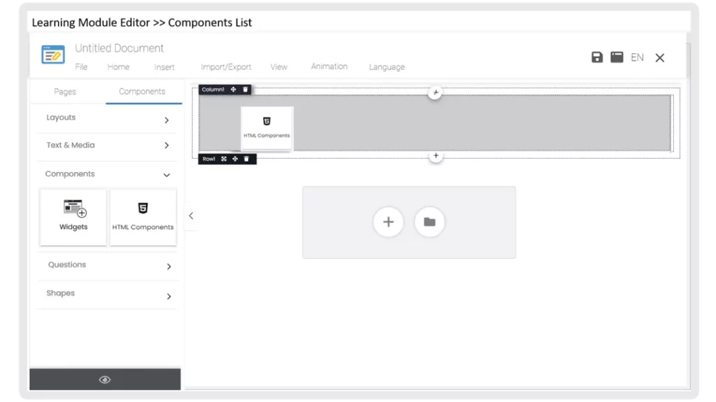 Add Existing HTML Webpages to a Learning Module