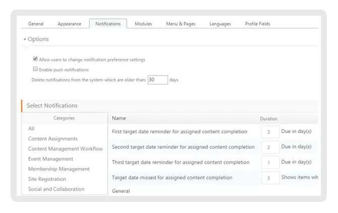 Configure Notifications to be Sent on Desktop browsers, Progressive Web App, Mobile Native App or MS Teams App