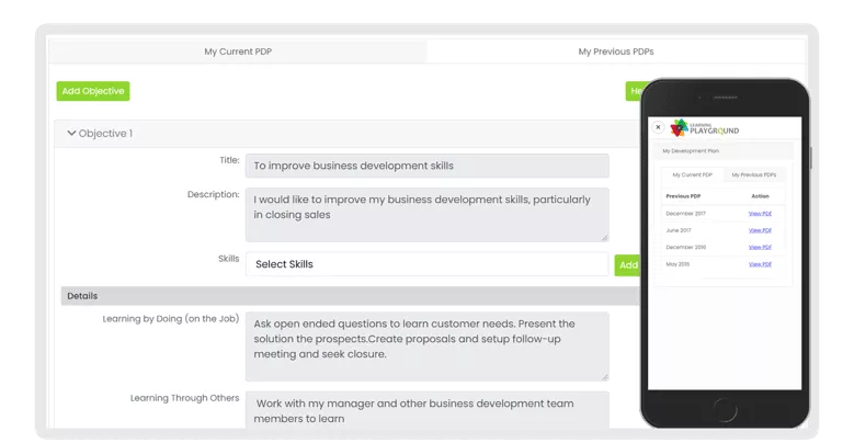 Increase Team Performance with Professional Development Planning App