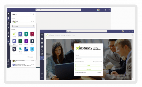 Instancy Microsoft Teams App