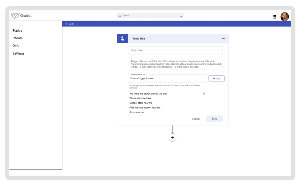 LMS with Chatbot Composer Platform